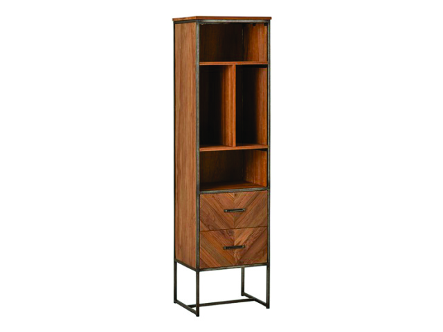 JADIOR - Bookcase 2 Drawers