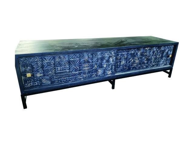 PAPUA - TV Dresser 2 Sliding Doors