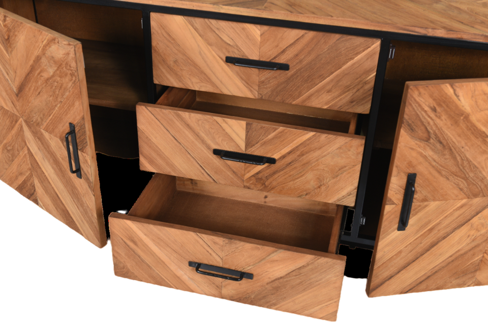 JADIOR - Sideboard 2 Doors 3 Drawers