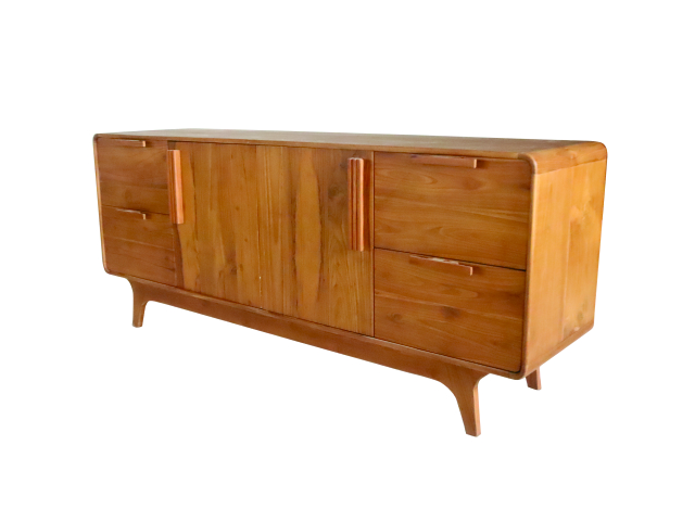 VINTAGE SIDEBOARD 3 DOORS 4 DRAWERS