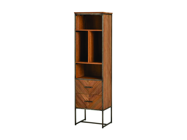 JADIOR - Bookcase 2 Drawers