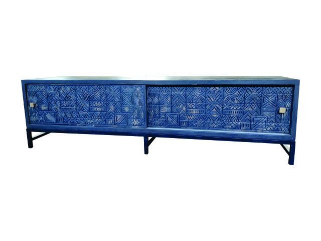 PAPUA - TV Dresser 2 Sliding Doors
