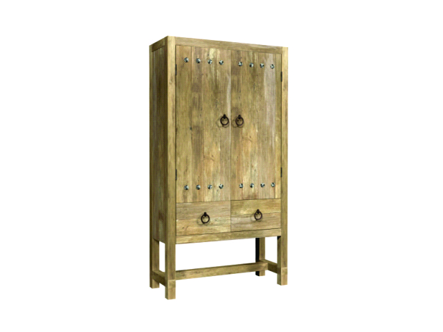 HARVEST - Cabinet 2 Doors with Drawers 