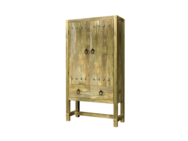 HARVEST - Cabinet 2 Doors with Drawers 
