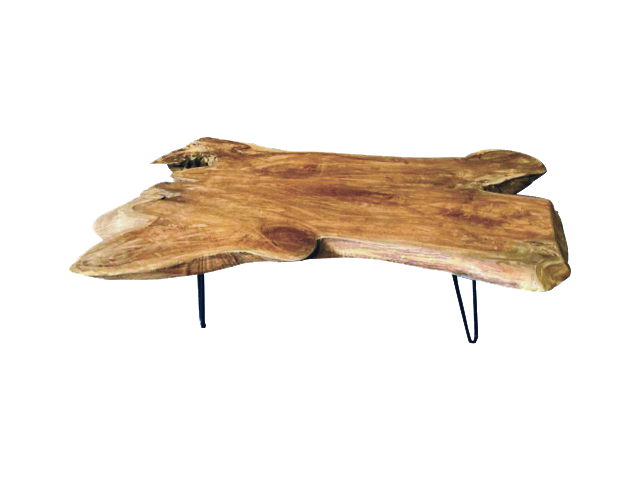 GREEN - Long Coffee Table with Peniti Legs