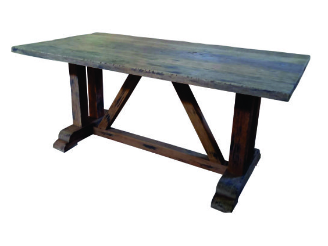 JAVA ANTIQUE - Ulin Table Weezep Top 4 cm