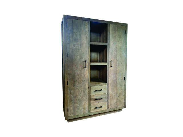 ZENT - Cabinet 2 Doors 3 Drawers