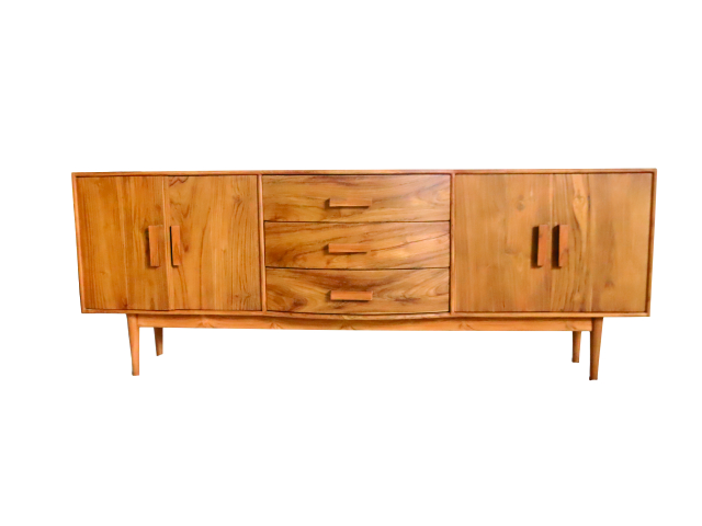 VINTAGE SIDEBOARD 4 DOORS 3 DRAWERS