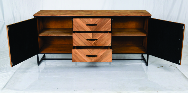 JADIOR - Sideboard 2 Doors 3 Drawers